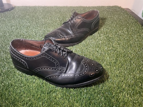 靴 Allen Edmonds Concord made in USA ALLEN EDMONDS Concord 5107 Wingtip Brogue Oxfords Black