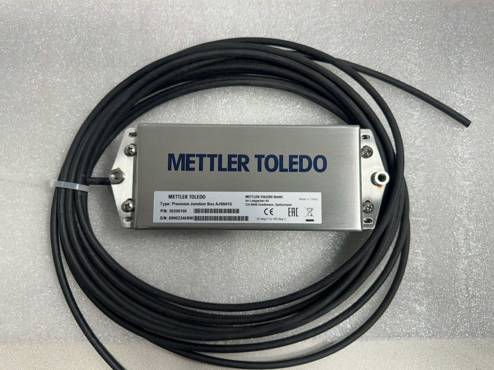 Mettler Toledo Precision Junction Box AJB641S with Cable