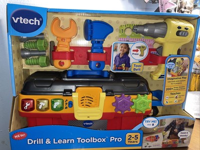 VTECH DRILL & LEARN TOOLBOX PRO 200+ SONGS-MELODIES-SOUNDS-PHRASES & LIGHTS. NEW