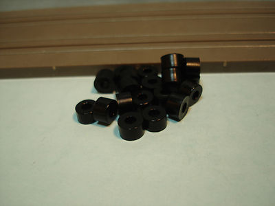 10 PAIR LOW PROFILE SILICONE BLACK REAR AURORA AFX T-JET TUFF ONES PLUS MORE
