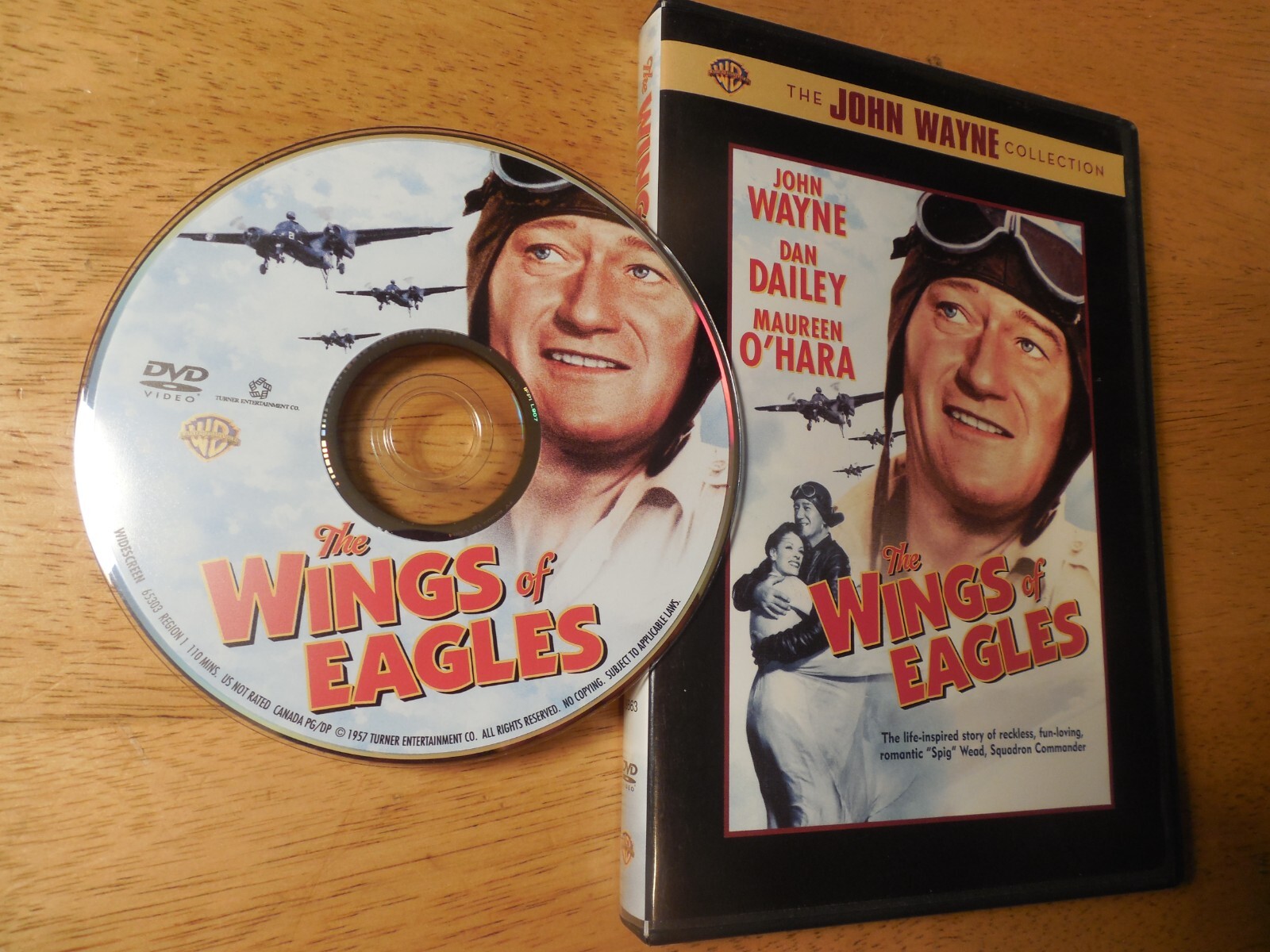 The Wings of Eagles (DVD, 2006) John Wayne Maureen O Hara