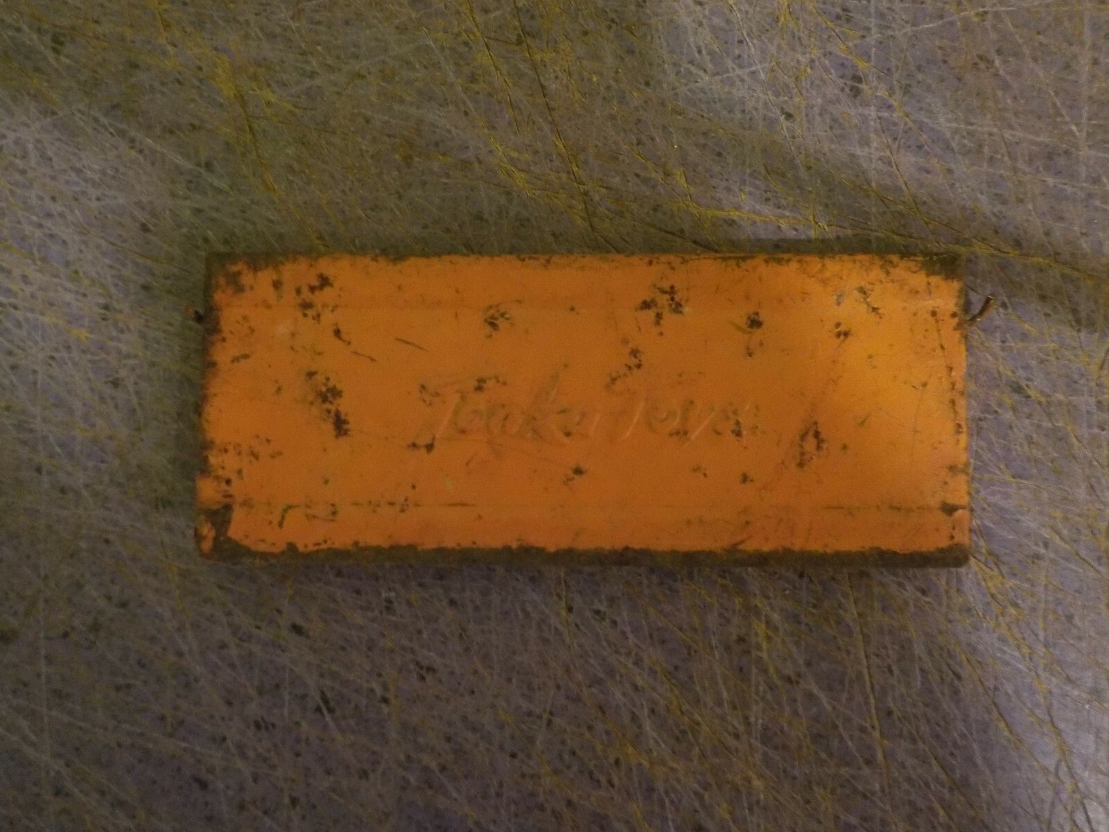 vintage tonka ford dumper truck orange tailgate 1954-55 for parts