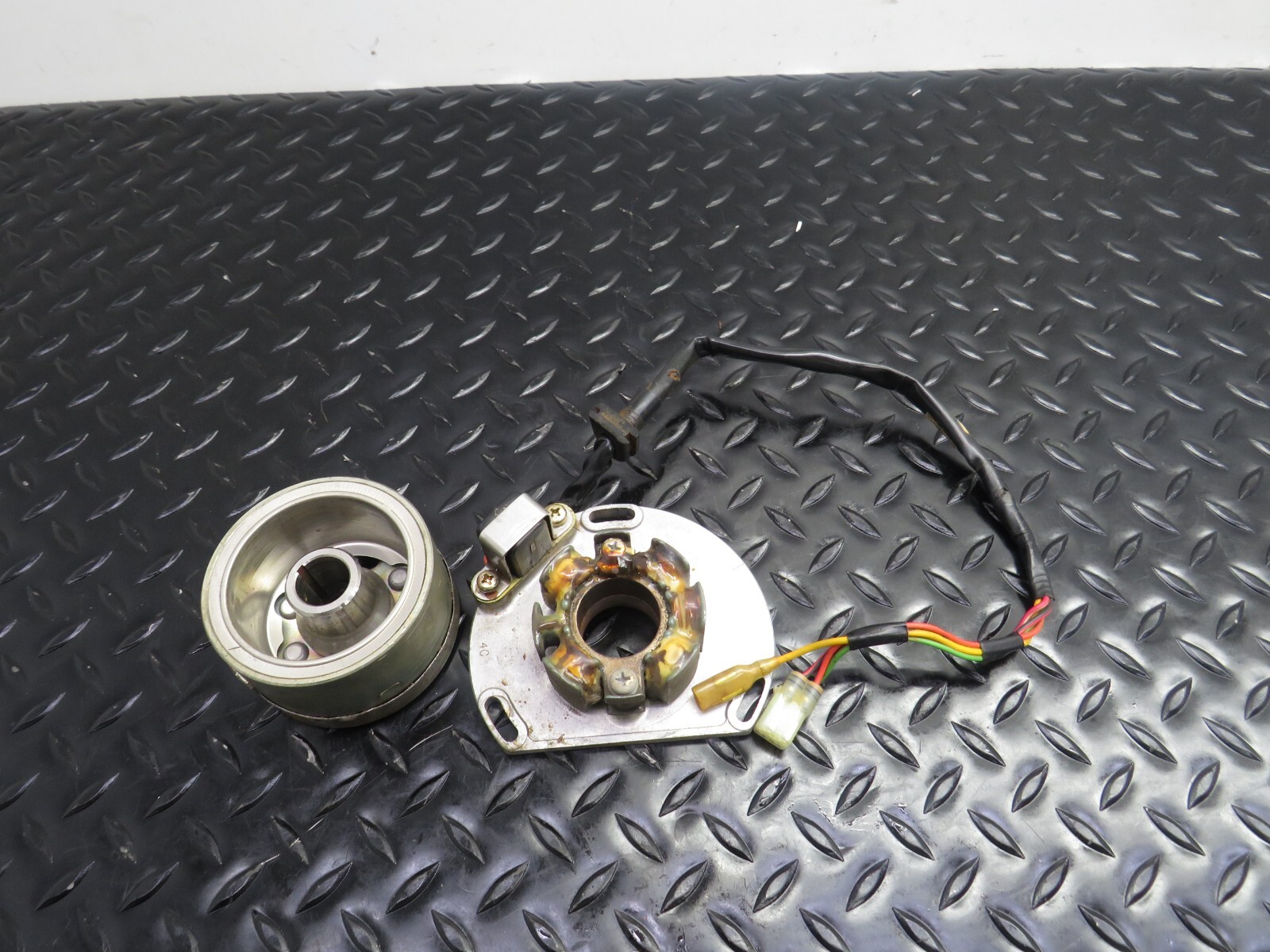05 KTM 250EXC KTM 250 OEM FACTORY STATOR & FLYWHEEL GOOD 05 KTM 250EXC KTM 250 OEM FACTORY STATOR & FLYWHEEL GOOD