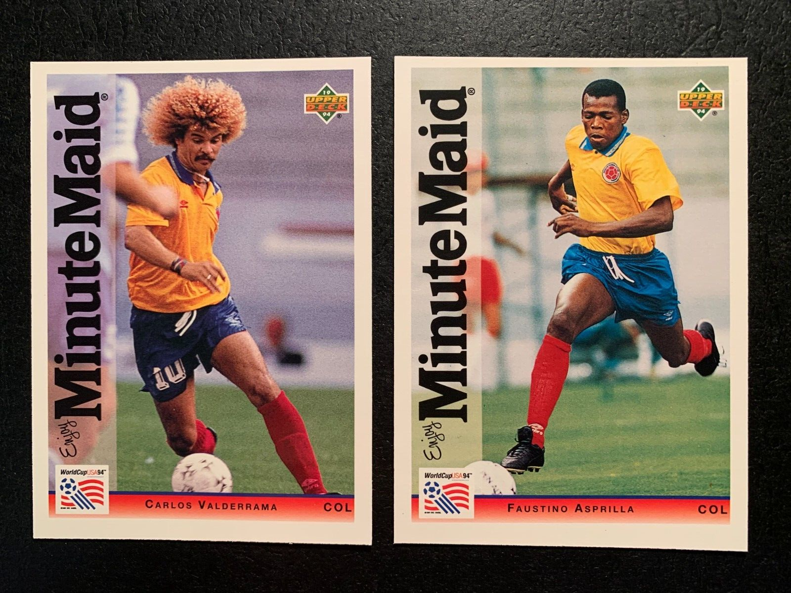 196☆サッカー☆carlos valderrama☆prostars WC '94 Colombia