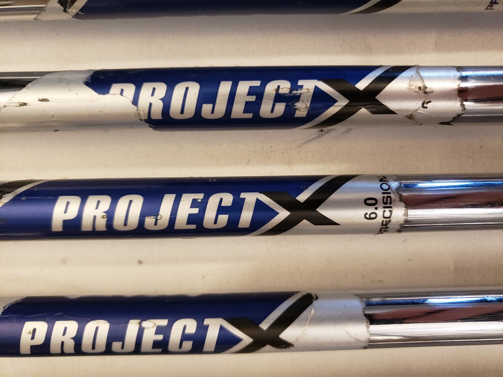 Used Titleist AP2 2008 Iron Set (4-PW) 7 Irons - Project X Regular / Stiff - RH