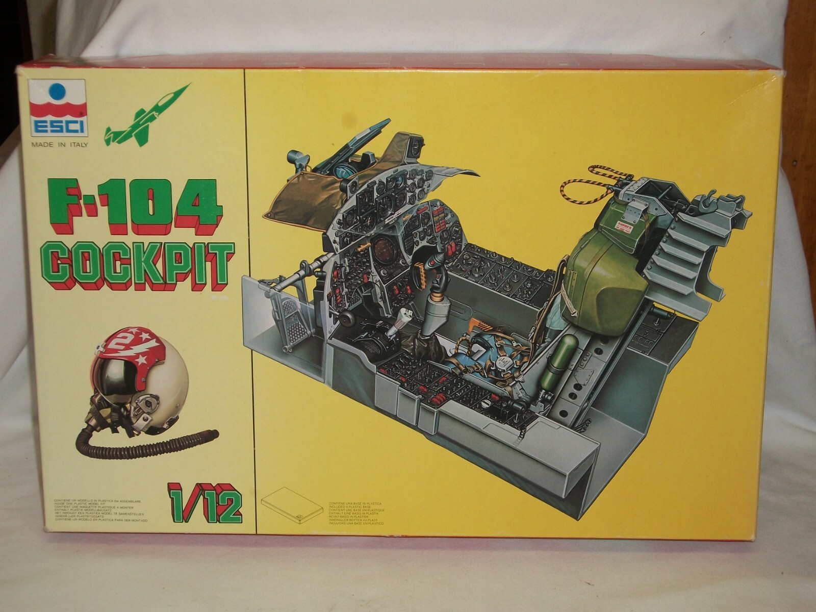 【完成品】1/12 エッシー F-104 コックピット ESCI 1/12 Scale F-104 Cockpit | eBay