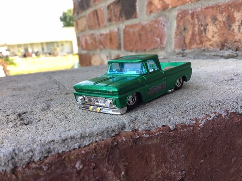 ミニカー 1960s HOT WHEELS Custom 62 Chevy Mattel Brick Shop Hot Wheels Custom '62 Chevy Pickup | Mattel