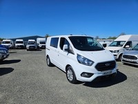 2021 ON 21 PLATE FORD TRANSIT CUSTOM 300 LIMITED CREW VAN ULEZ FREE ZONE