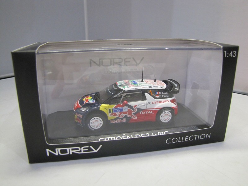 Norev 155351 Citroen Ds3 Wrc Vainqueur Rallye Du Mexique 2011  Loeb/Elena - 1:43