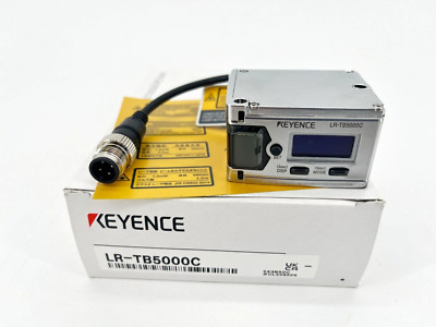 New Keyence LR-TB5000C Laser Sensor with M12 Connector 5m Range