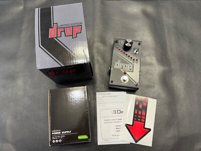 DigiTech Limited Edition Black Drop Polyphonic Drop Tune Pedal. New!