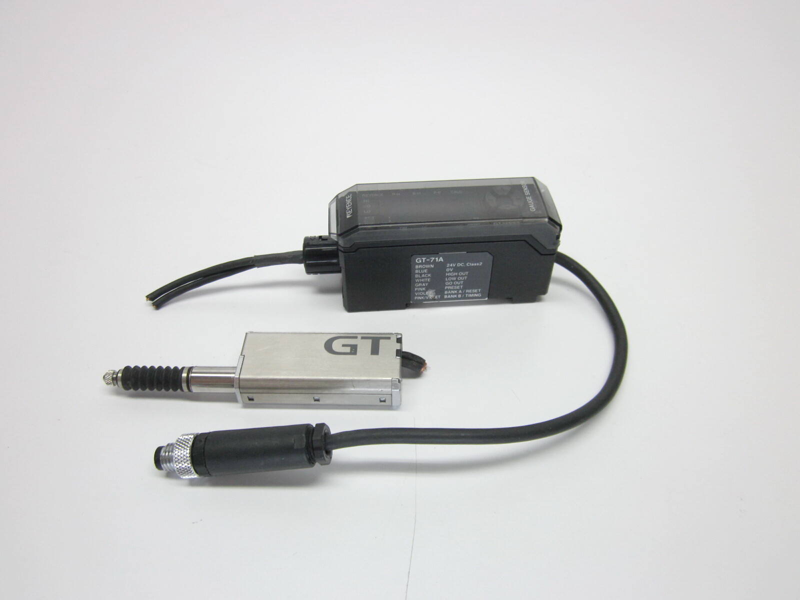 その他 KEYENCE GT-H10 GT-71A KEYENCE GT-H10 & GT-71A Digital Contactsensor & NPN Amp unit