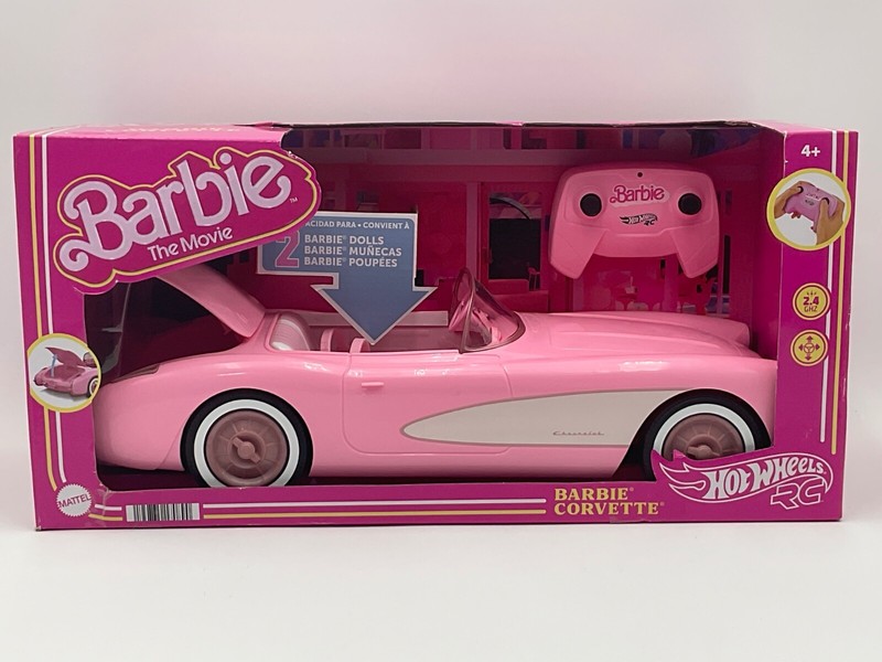 Hot Wheels RC Barbie Corvette Remote Control Car from Barbie: