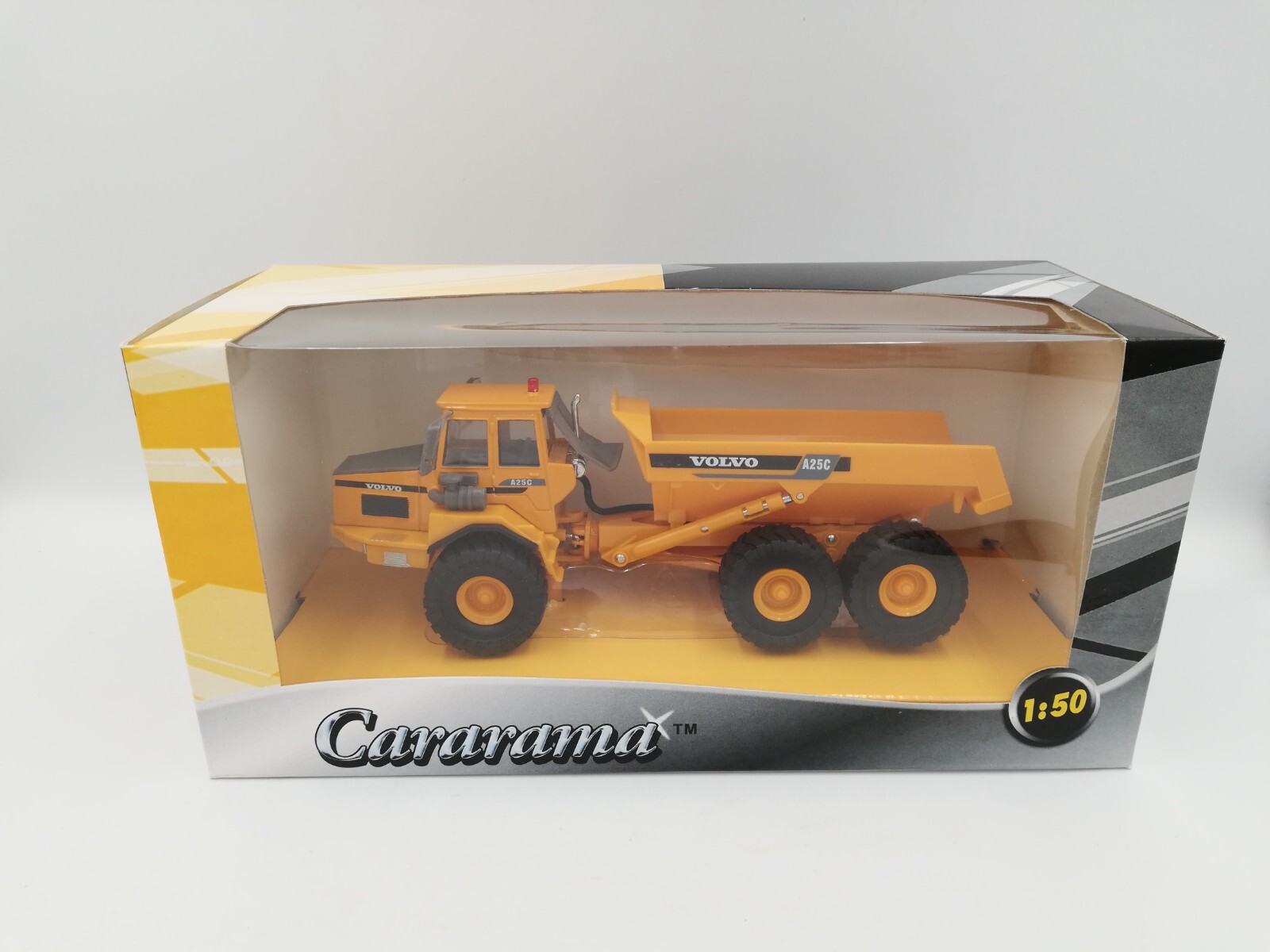 Cararama 1/50 VOLVO L150C A25C EC210 重機 Cararama 1:50 Volvo A25C Dump Truck Diecast & Plastic Model