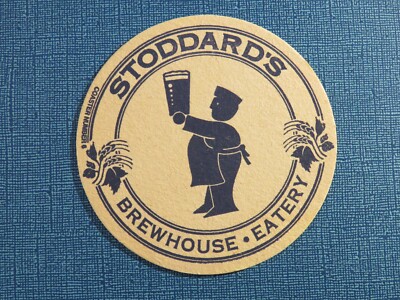 Beer Coaster ~ STODDARD'S Brewhouse ~ Sunnyvale, CALIFORNIA ** Open 1993-2004