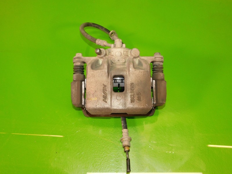 03-05 Civic hybrid OEM driver left front brake caliper + hose line tube