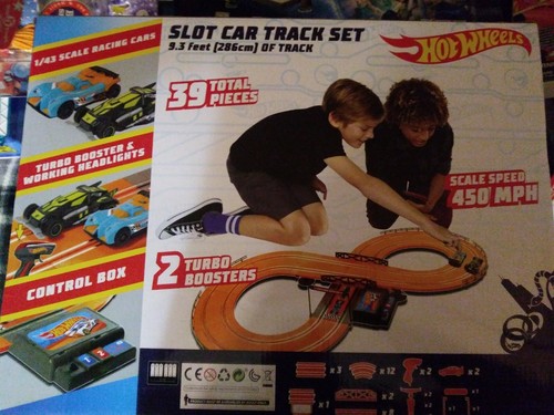 hot wheels slot car track set 15.4