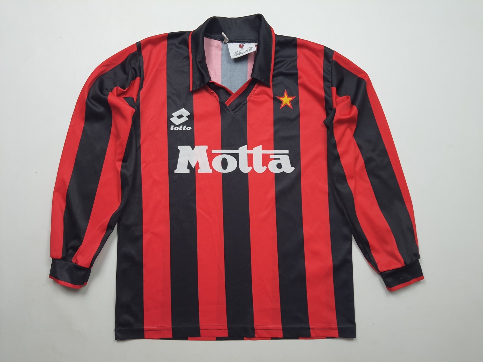 Lotto AC Milan サッカー ジャージ 赤黒 ストライプ $_57.JPG?set_id=880000500F