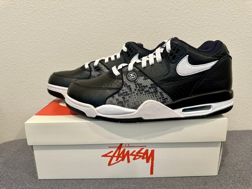 Stussy Nike Air Flight 89 Low SP Black Size 10.5 New | eBay Stussy Nike Air Flight 89 Low SP Black Size 10.5 New | eBay
