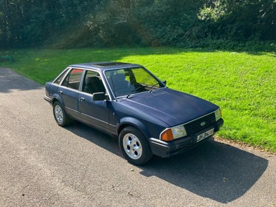 Classic early Ford Escort MK3, 1.3 Ghia, 1981, Tax and MOT exempt, VGC for year