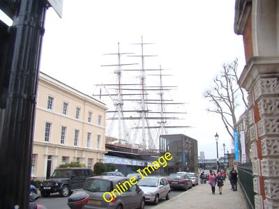Photo 6x4 View of the Cutty Sark from outside the Old Royal Naval College c2013