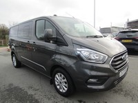 2023 Ford Transit Custom 2.0D EcoBlue 130ps L2 Low Roof D/Cab Limited Van Crew B