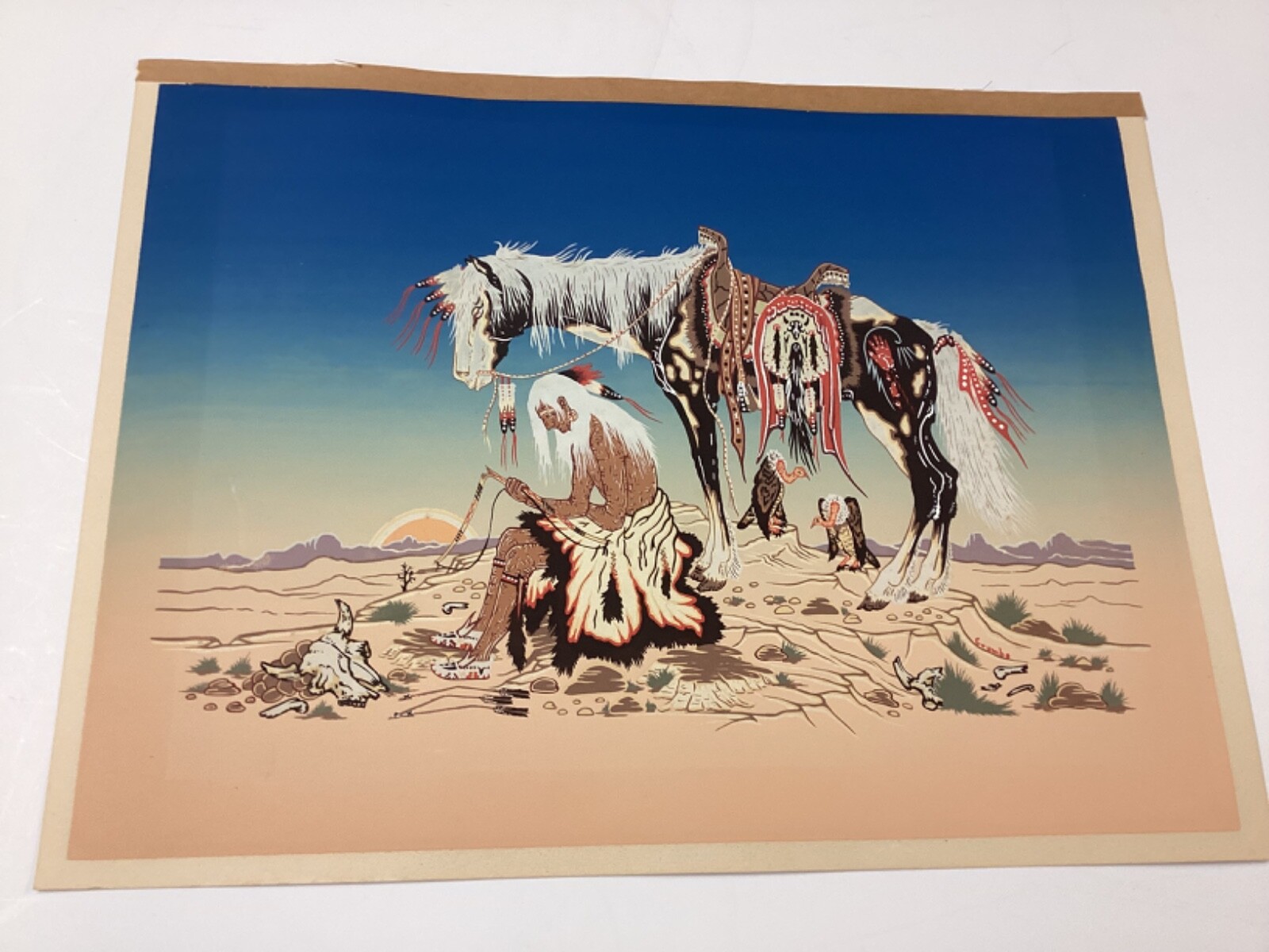 Woody Crumbo 1912-1989 Silkscreen 