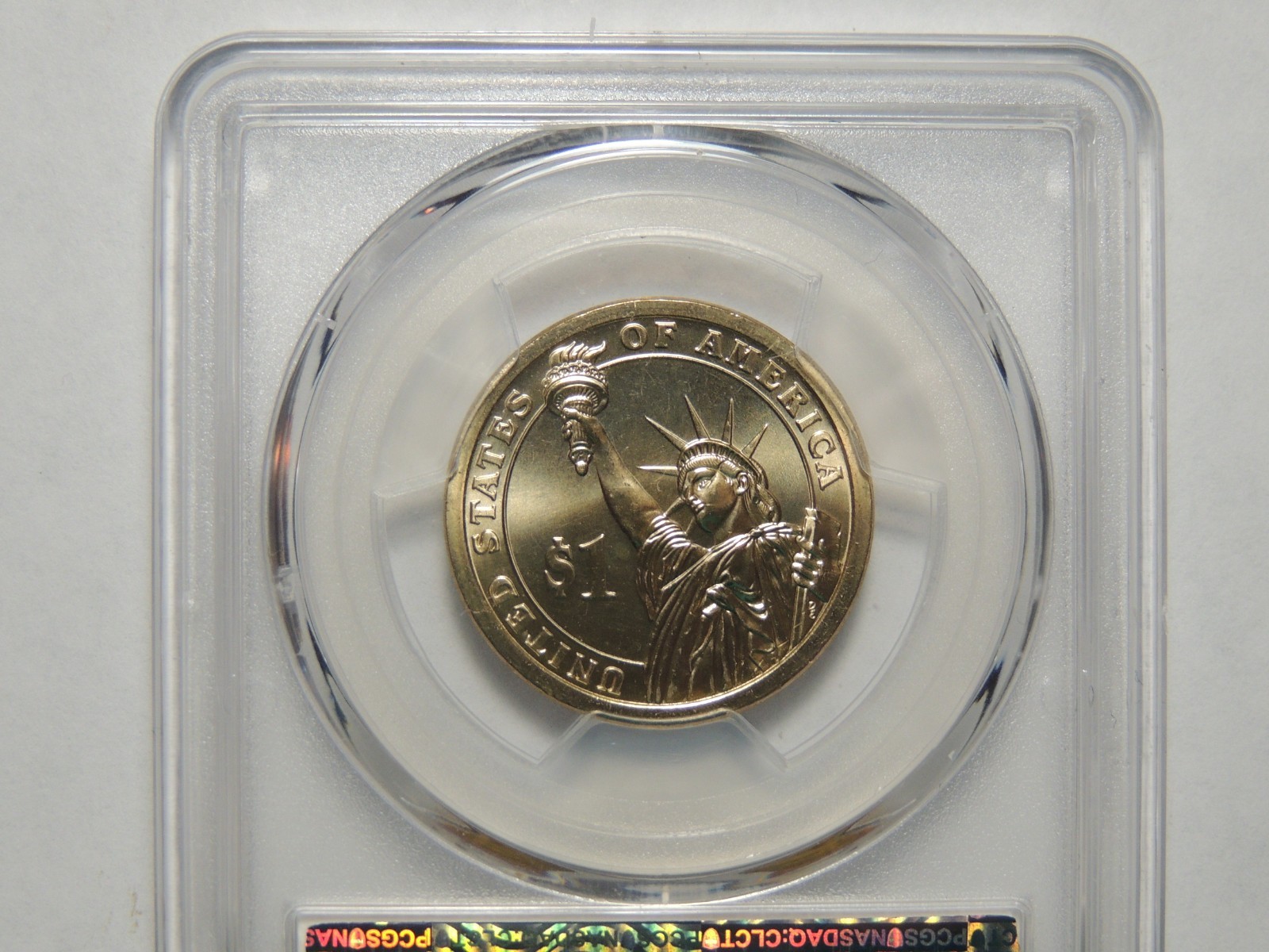 2011 P Ulysses S Grant Presidential Dollar $1 PCGS MS67 Position A
