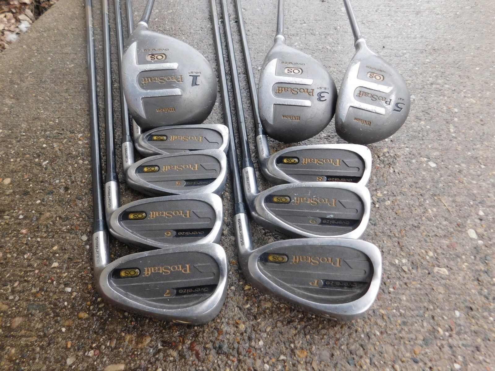Wilson ProStaff IZアイアンセット 5-9 P 6本セット Wilson