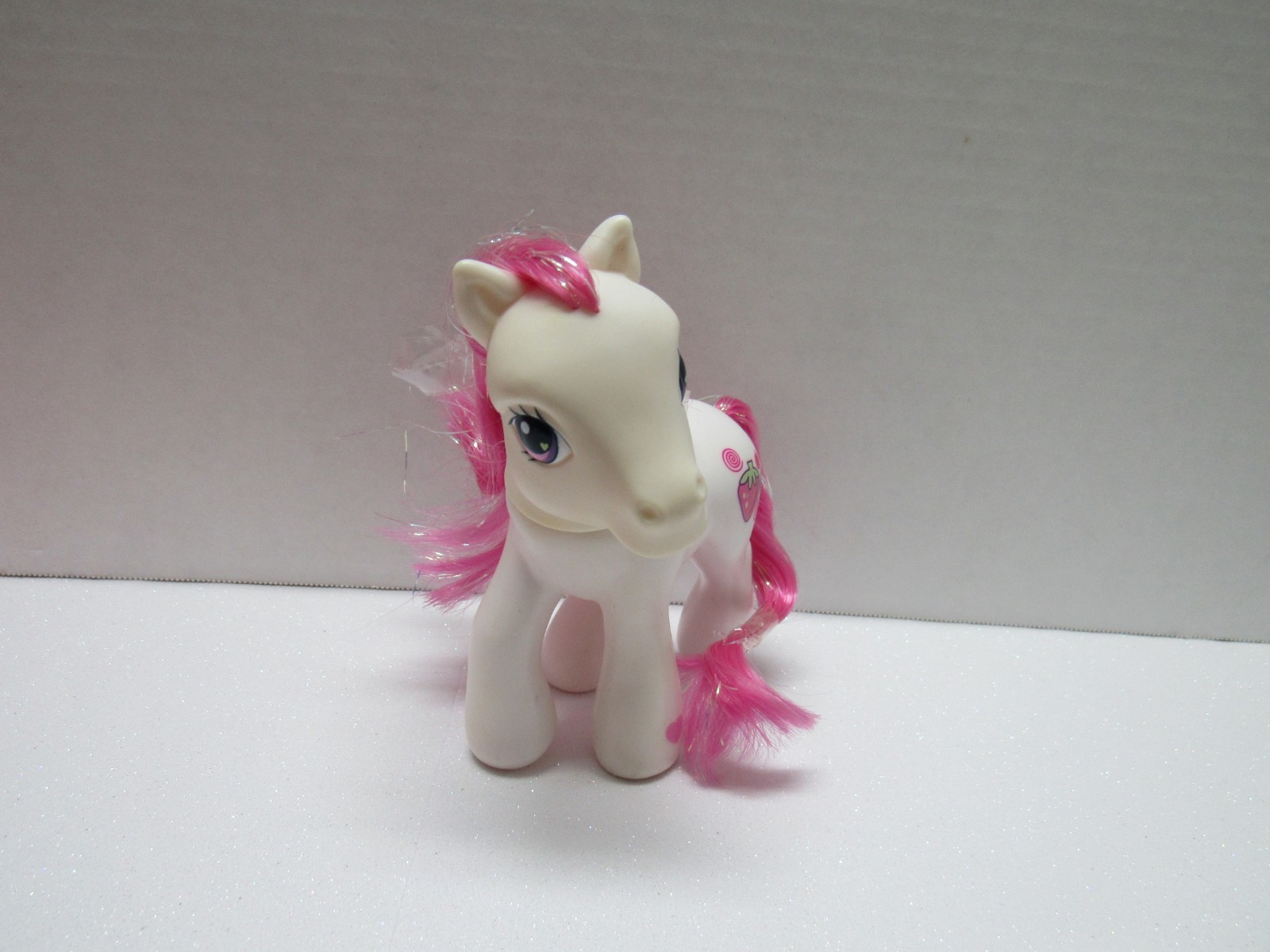 MY LITTLE PONY G3 2005 PONY & ME SET LET'S GO STRAWBERRY SWIRL  + ACCESSORIES