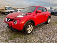 2015 NISSAN JUKE VISIA RED SALVAGE DAMAGED REPAIR CAT S DIESEL
