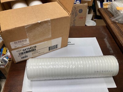 PARKER DBC50M10, Plumbing Cartridge Filter 2-1/2  OD, 10  Long, 50 micron