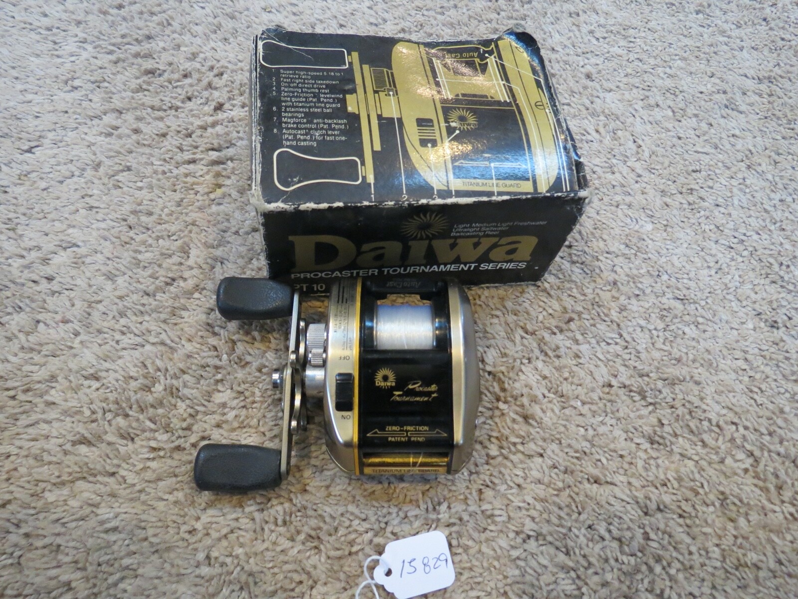 Daiwa Procaster Tournament PT10 fishing reel made in Japan Daiwa Procaster Tournament PT10 fishing reel made in Japan