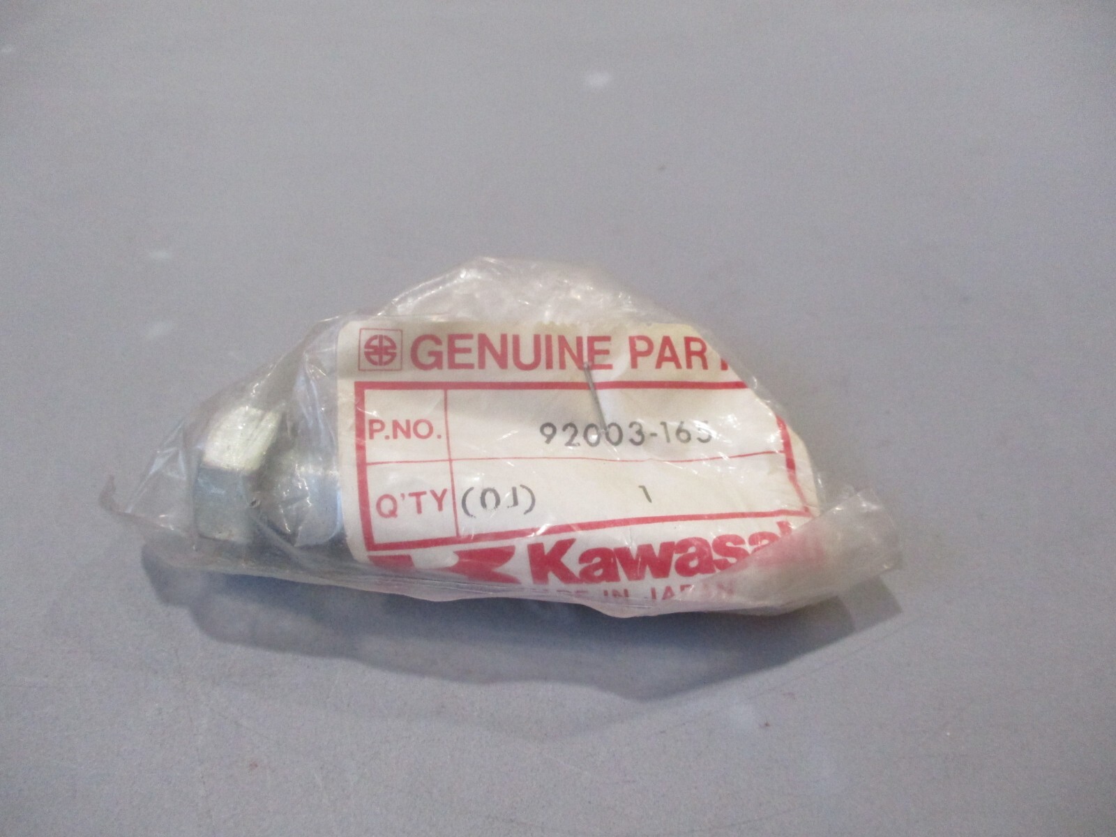 NOS Kawasaki OEM Hex Head Bolt 12X56 1974-1975 H1 1976 KH500