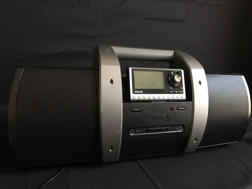 Sirius Sportster SP4-TK1R Satellite Radio Receiver And Boombox SUBX1R