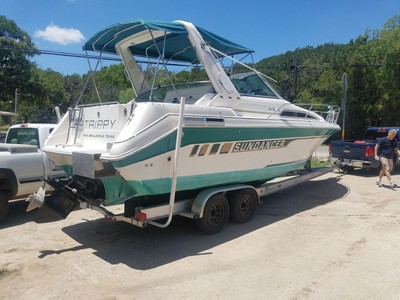 1993 Sea Ray Sundancer 290 Cabin Cruiser Live Aboard NO RESERVE!!!