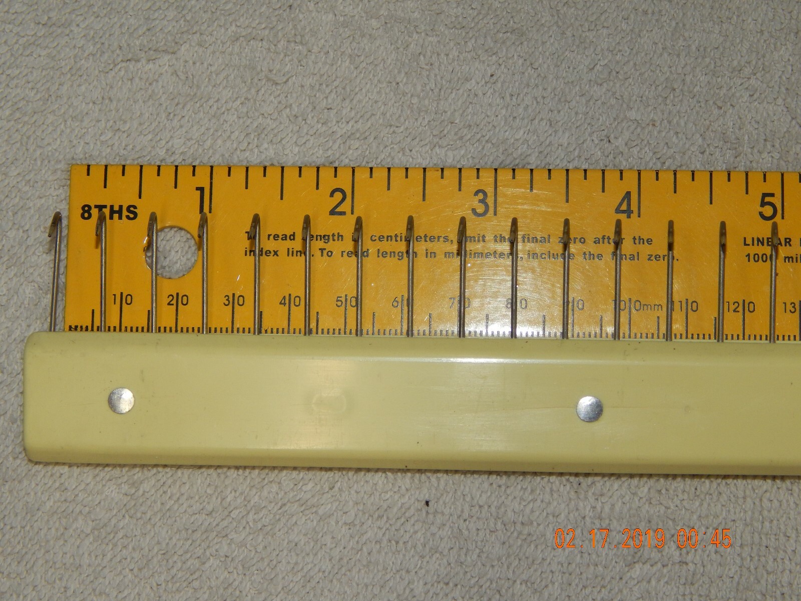 KNITTING MACHINE GARTER BAR CAST ON BAR