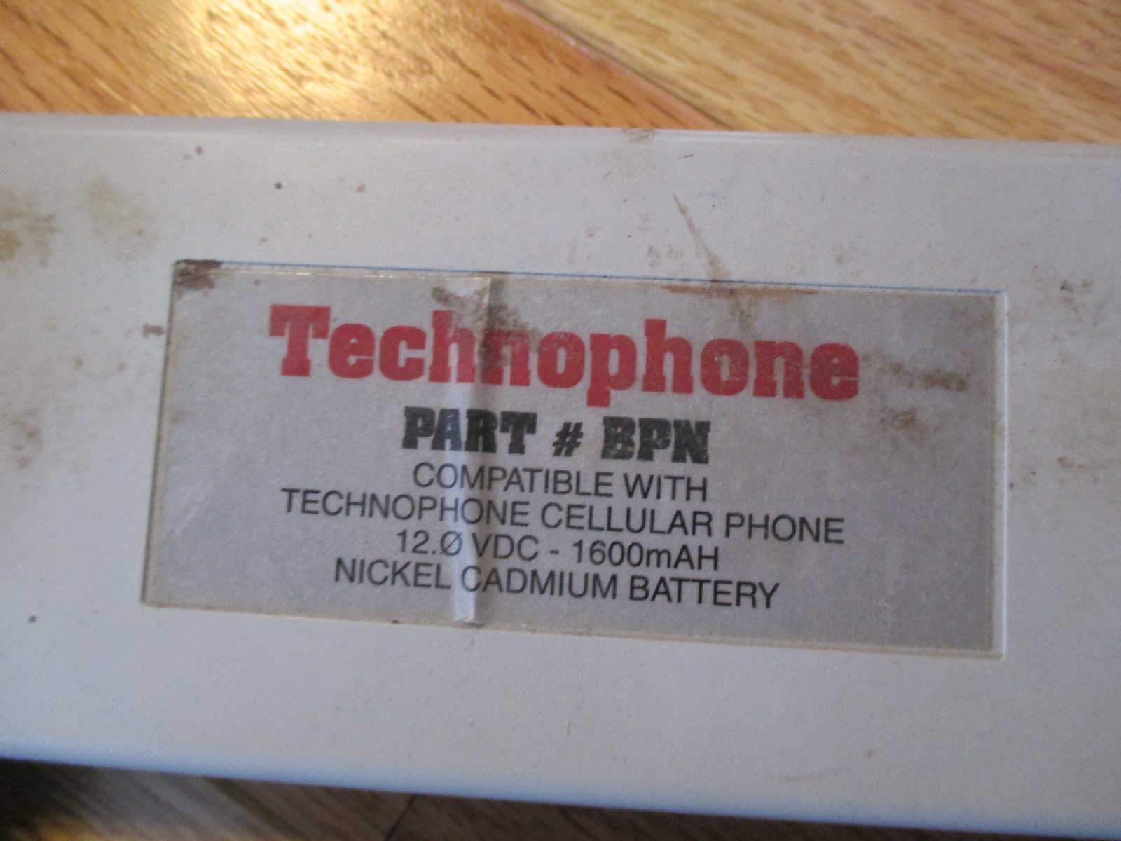 Vintage Technophone mc995a car phone cell phone old school untested