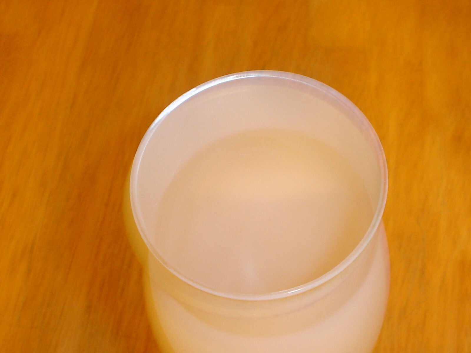 Vintage Frosted & Clear Glass Kerosene Oil Lamp Chimney 3