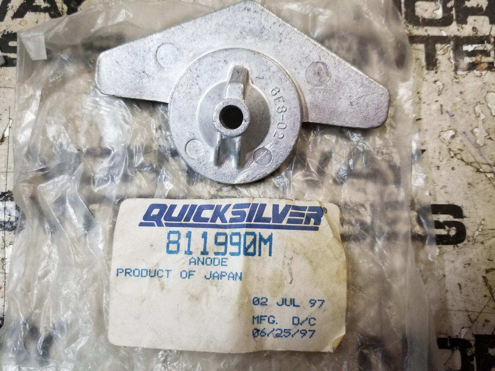 Mercury Quicksilver Anode 811990M - Picture 1 of 2