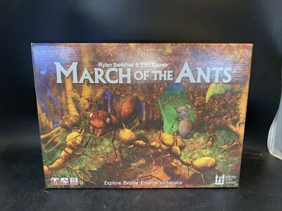 March of the Ants Board Game Weird City Games 2015 Complete for 4 Players NEW