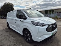 2024 74 FORD TRANSIT CUSTOM AUTO 100kW 65kWh H1 Van Trend Auto Damaged Salvage
