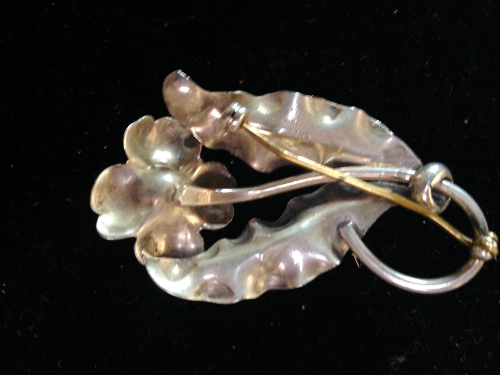 Georg Jensen Flower Pin