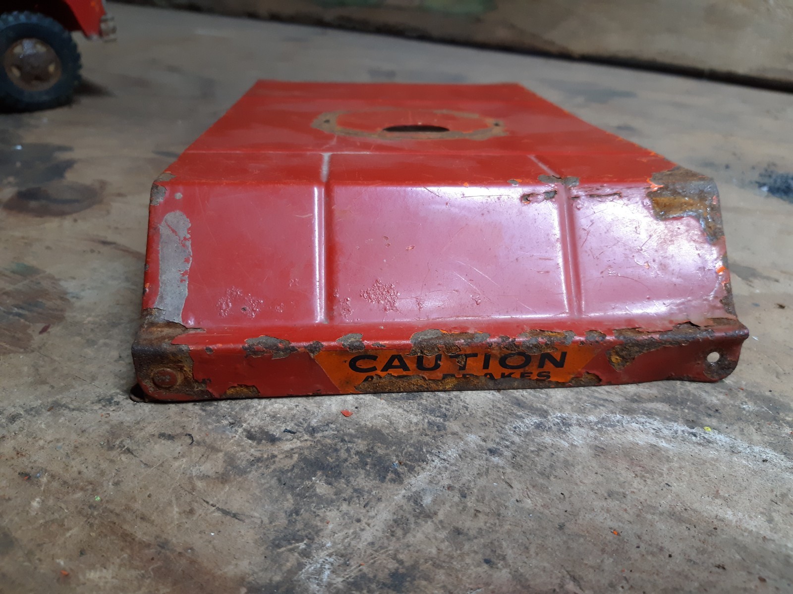 1962 TONKA STATE HWY TRUCK CLAM SHELL BED ONLY FOR PARTS OR RESTORE
