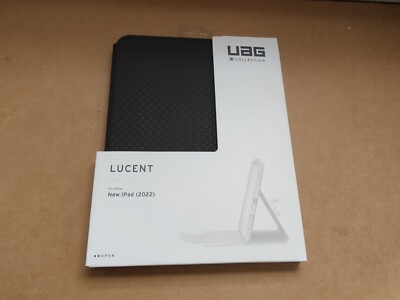 UAG - Lucent Case for Apple iPad 10.9-Inch iPad (Latest Model 2022 10th) - Black
