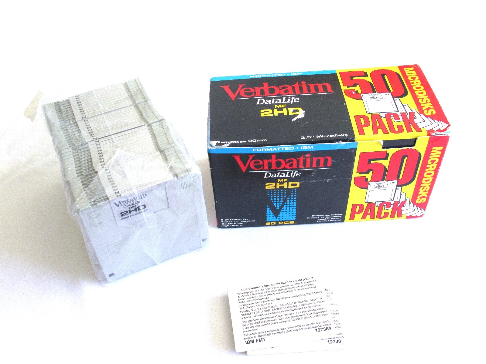 40 of50 Pack Verbatim DataLife MF 2HD 3.5