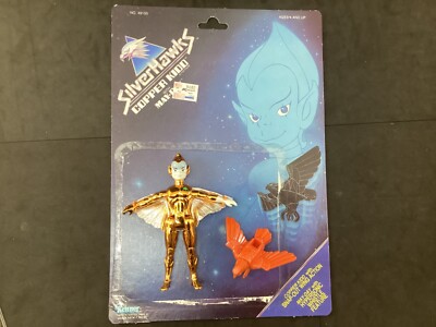 Kenner Silverhawks 1986 Copper Kidd & May-Day Complete Action Figure & Card