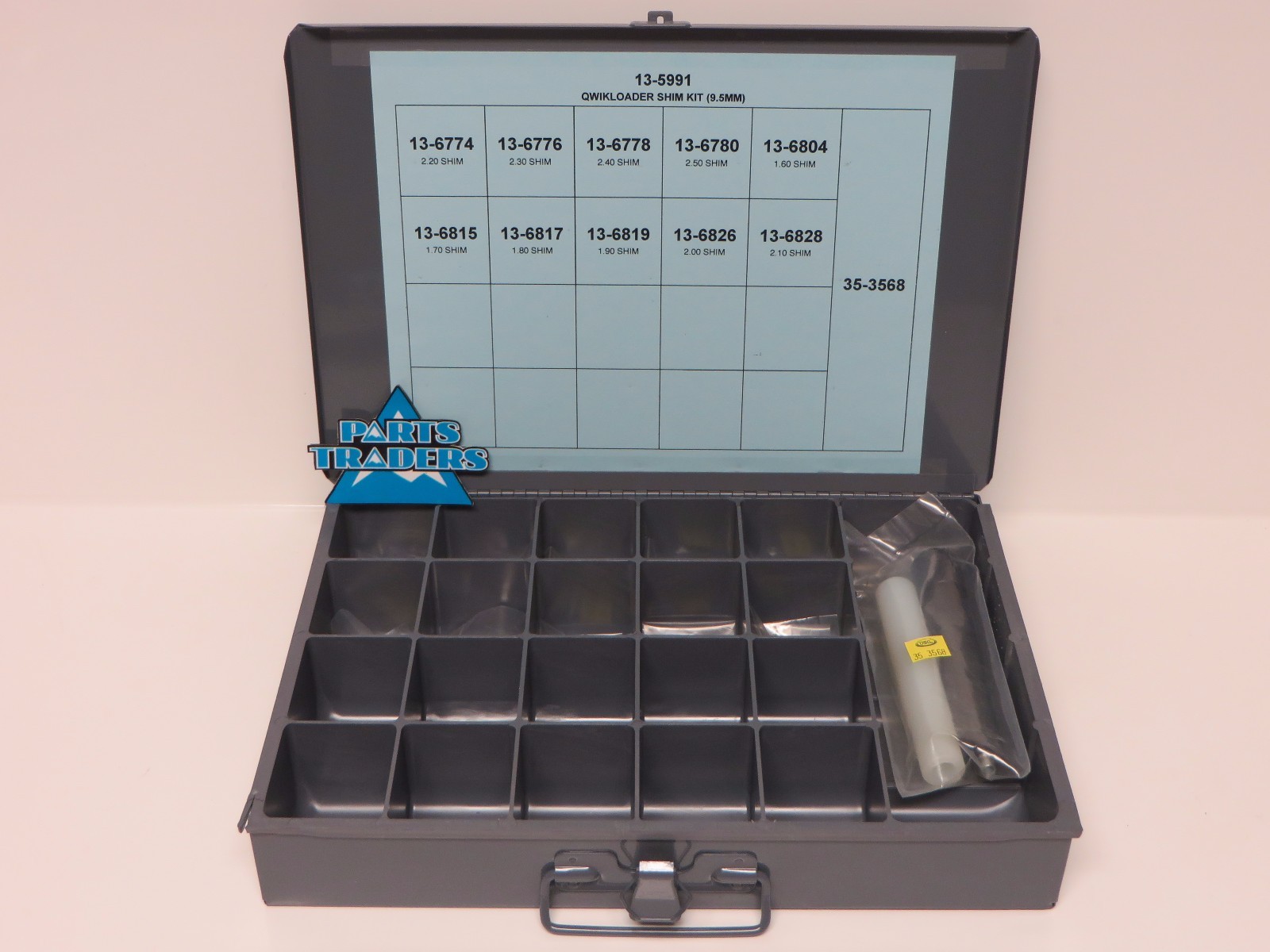 y K&L Supply Qwikloader Valve Shim Kit 9.5mm Honda Kawasaki