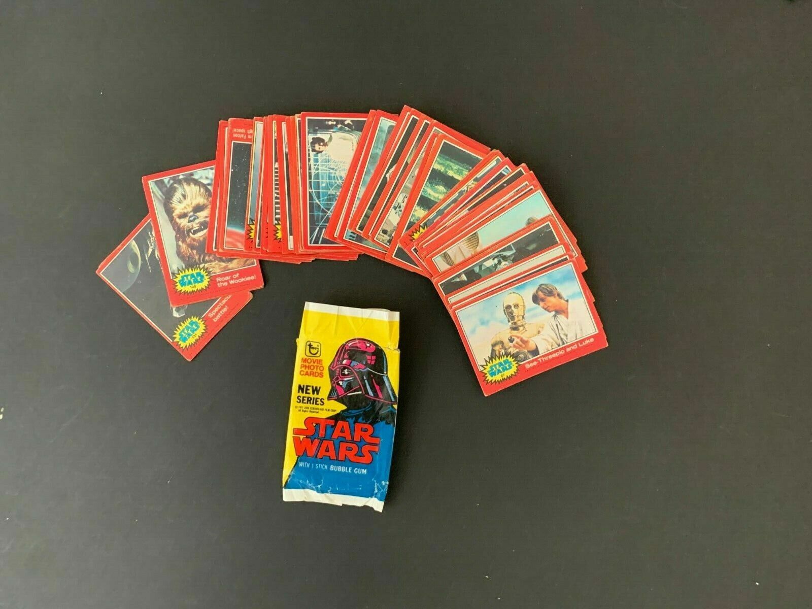 1977年製!STAR WARSカード·ソロ&レイア·2枚セット① 1977 Star Wars