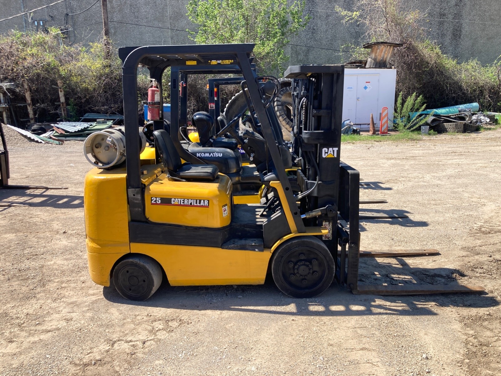 CATERPILLAR GC25K Forklift; 5000LBs; Propane; OPERATION/WALK